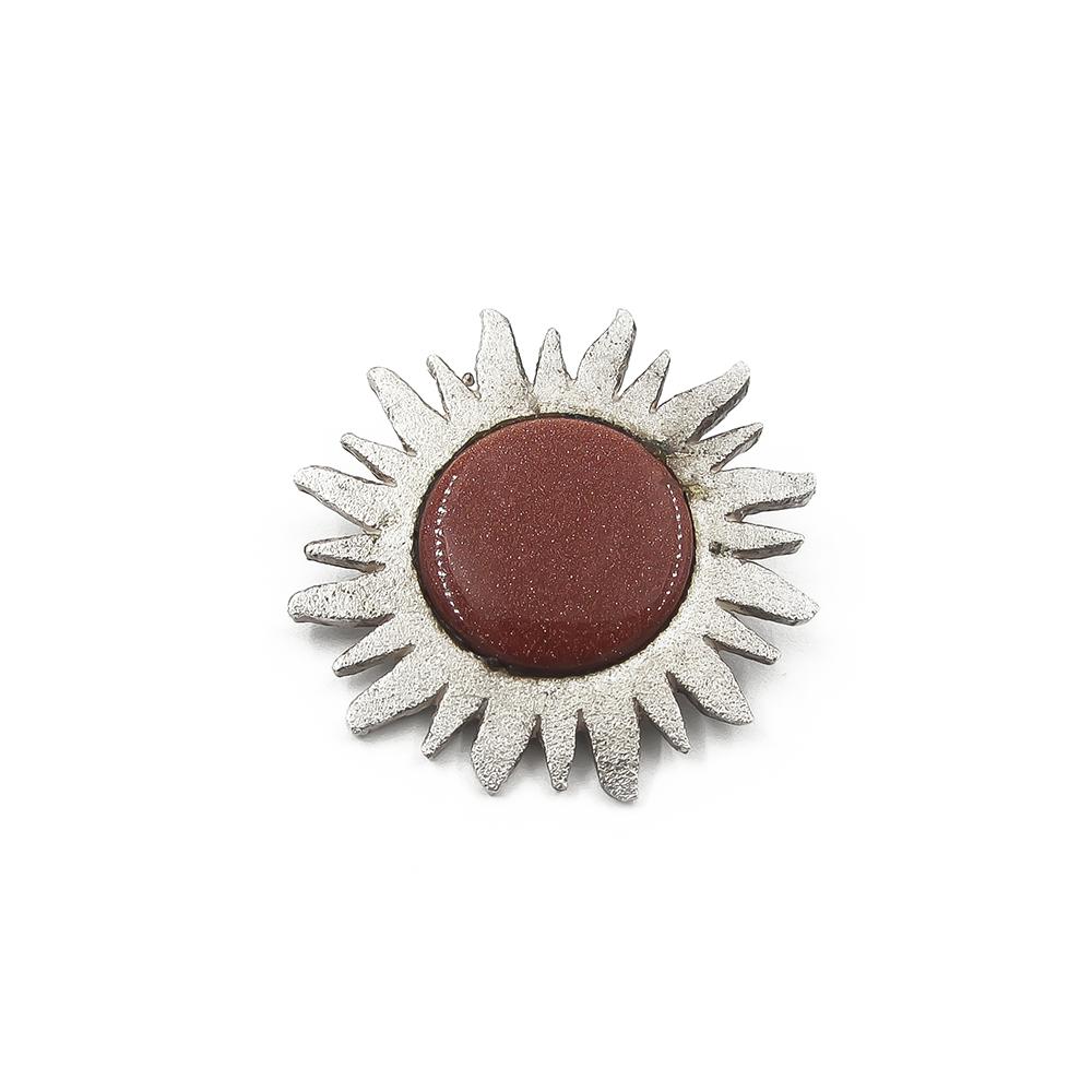 Silvernet aurinkokoru riipus #0