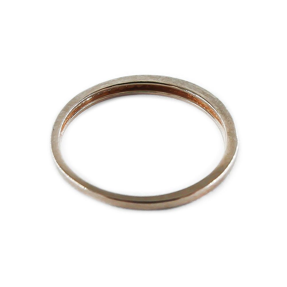 Punakultainen timanttisormus,21x0.005ct,17.25mm #3