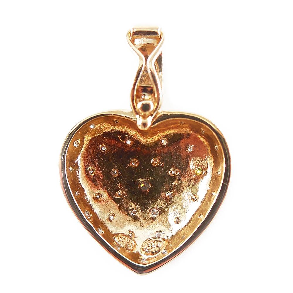 Kultainen sydänriipus, timantit,0,35ct #4