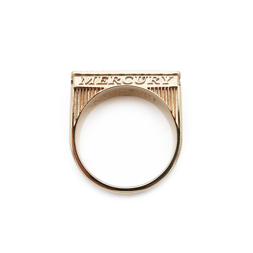 Kultainen kantasormus 23,0mm 18 k #2