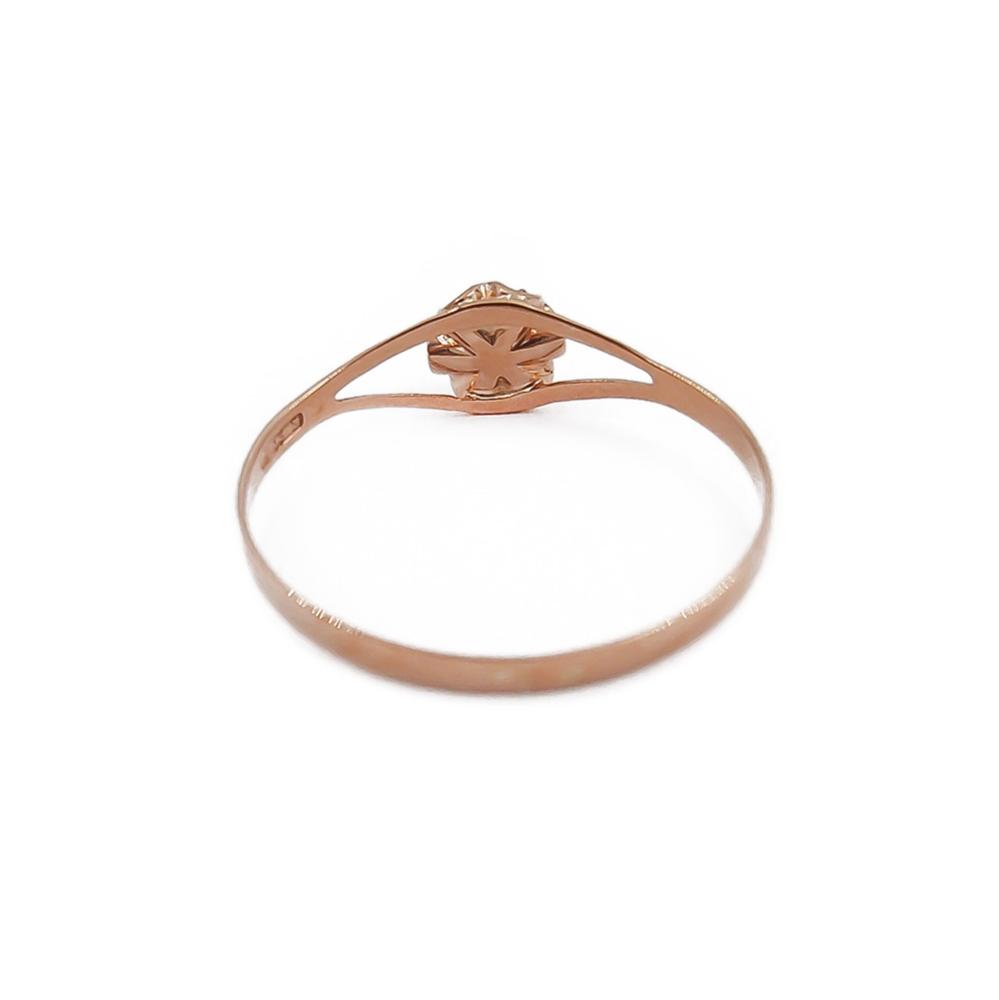 Kultainen siro kukkasormus zirkonialla 20 Pendolin Raimo Juhani #2