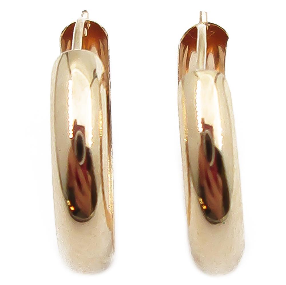 Kultaiset puolipyöreät renkaat 3x18mm #0