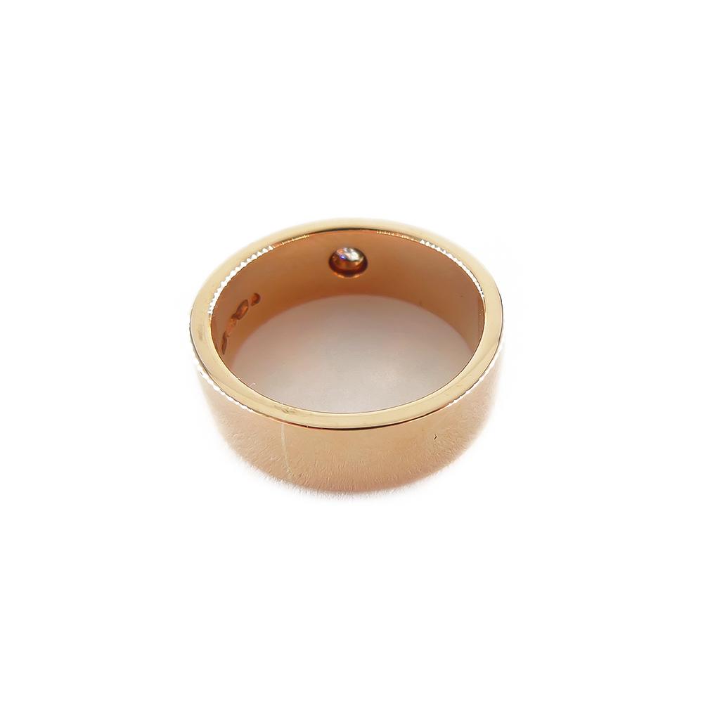 Kultainen timanttisormus,15,5 mm, Markiisitimantti 0,04ct #4