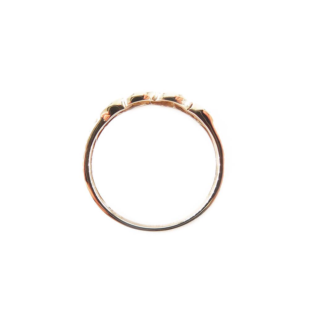 Kultainen timanttisormus,Tim.0,008ct,17,5mm #3