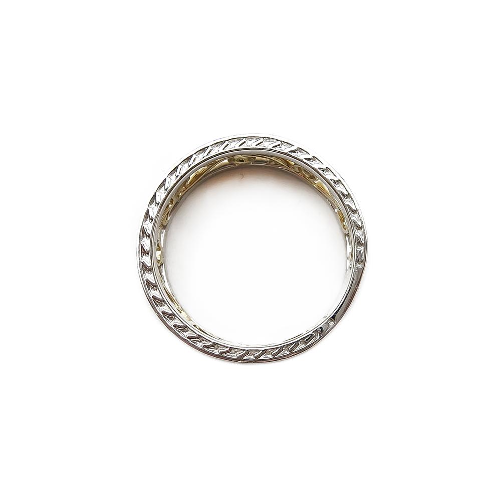 Kohinoor Larissa valko/keltakultainen timanttisormus 16,25mm 0,07ct #2