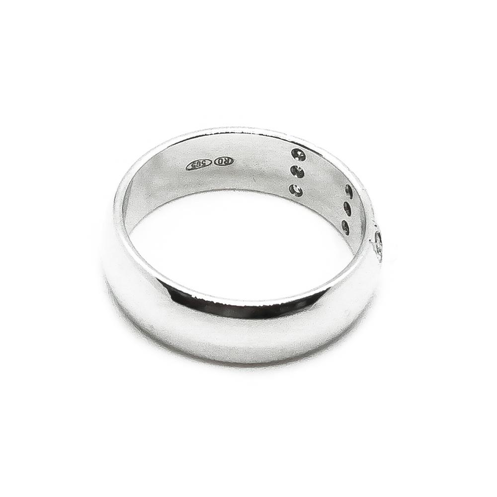 vk sormus tim. 9*0,02ct w/p #1