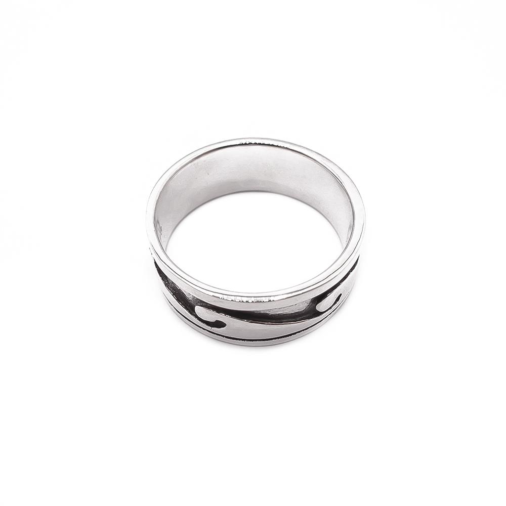 Hopeinen sormus 18,5mm #2