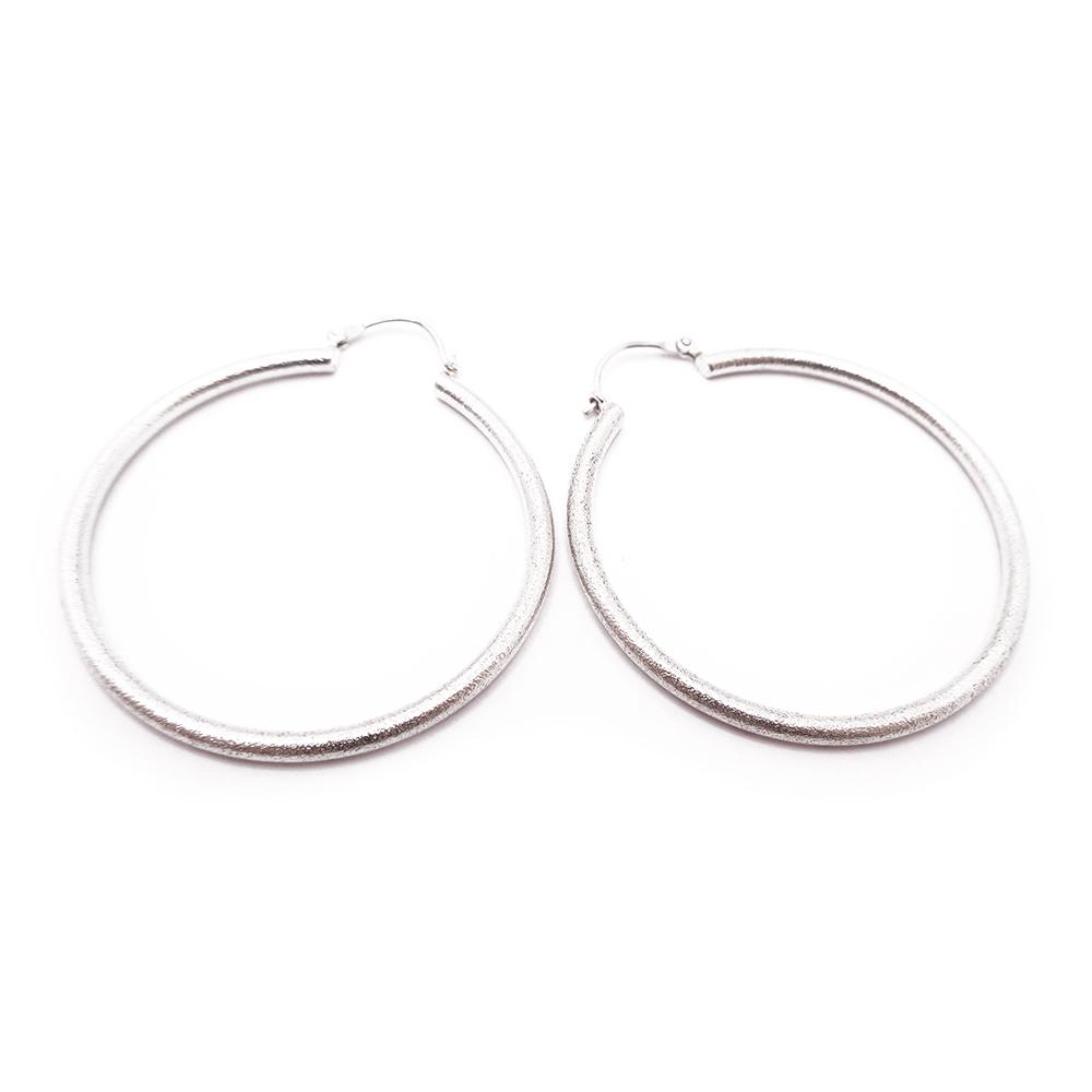 Hopeiset korvarenkaat kuviot #1