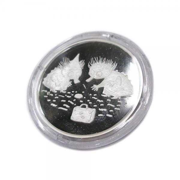 Tove Jansson Muumit-kokoelma 12-osa hopeamitalit  925 2005 #8