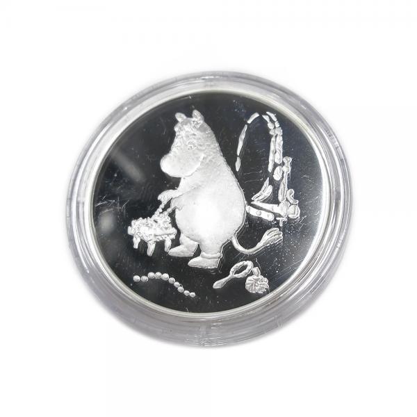 Tove Jansson Muumit-kokoelma 12-osa hopeamitalit  925 2005 #10