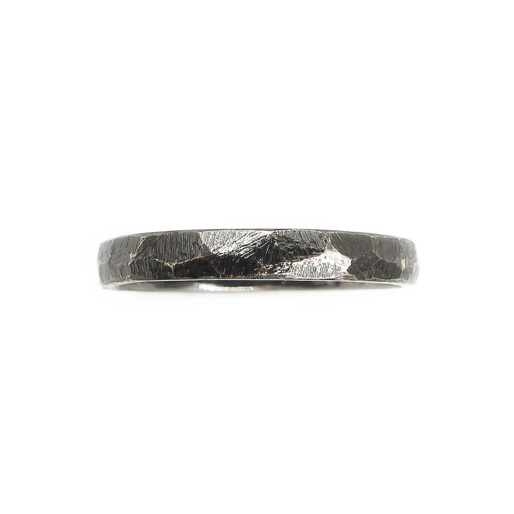 Volcano valkokultasormus halk. 21- lev.3mm #1