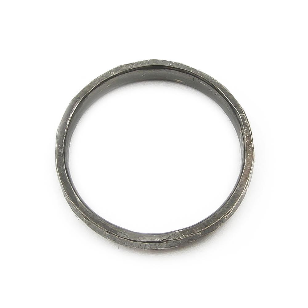 Volcano valkokultasormus halk. 21- lev.3mm #4