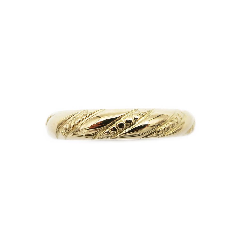 Kultainen Halikon Lampolan sormus 17,0mm 18k  v.2010 Kalevala Koru #1