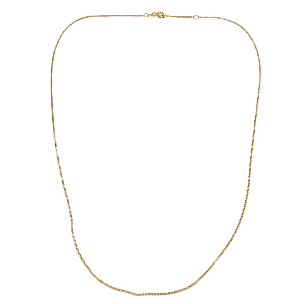 Panssari kultaketju pituus 48-50cm lev.1mm #0