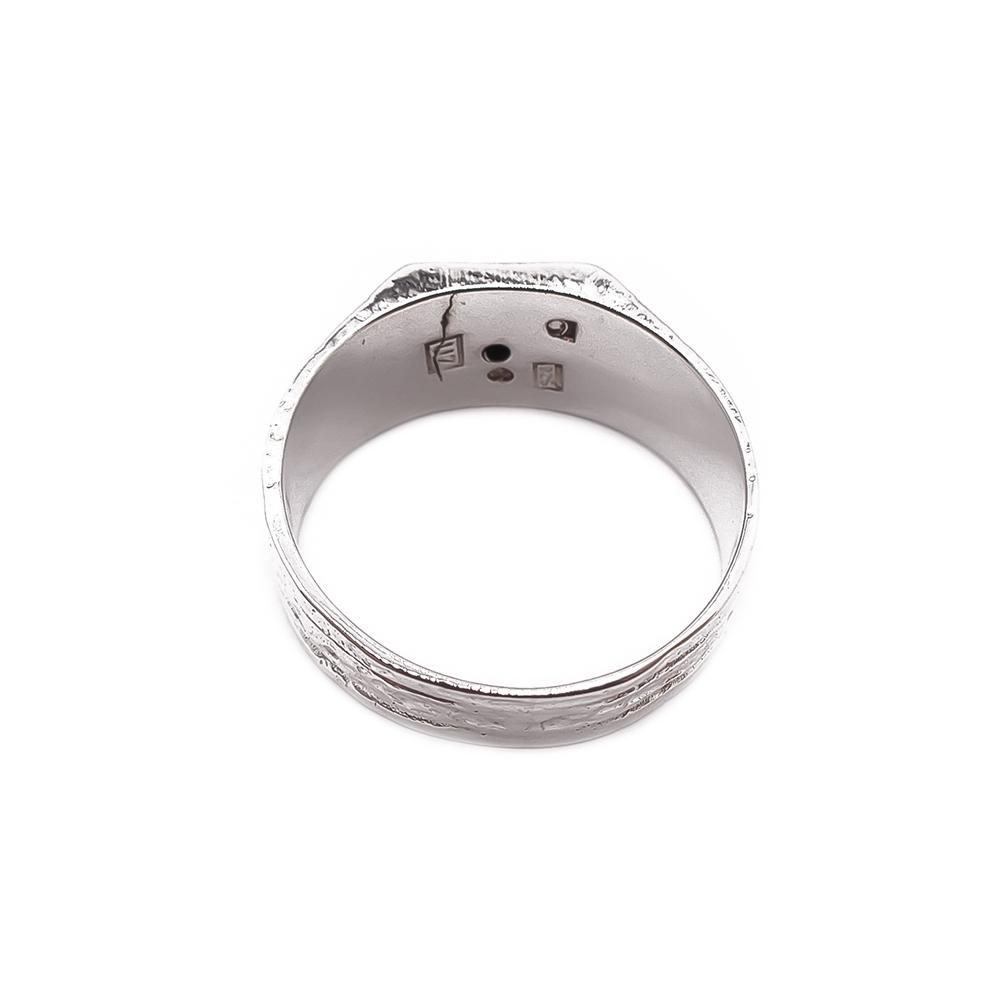 Hopeinen ammattisormus 20,5mm v. -73 #2
