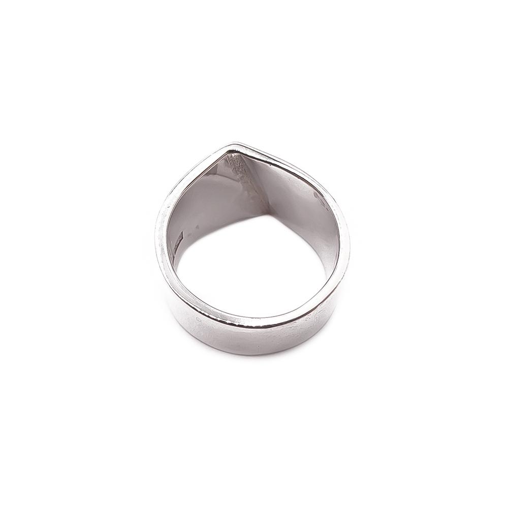 Platinoron vinokulma sormus 16mm #2