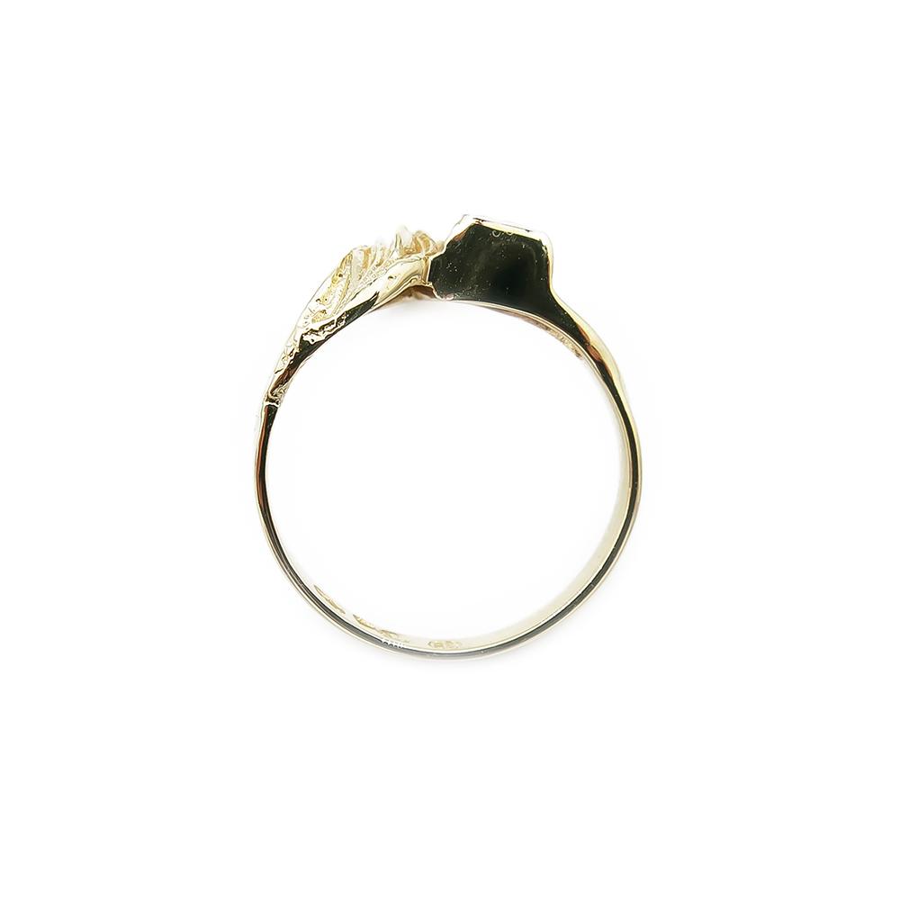 Kultainen timanttisormus 0.01ct 16,25mm Tammen Koru #2