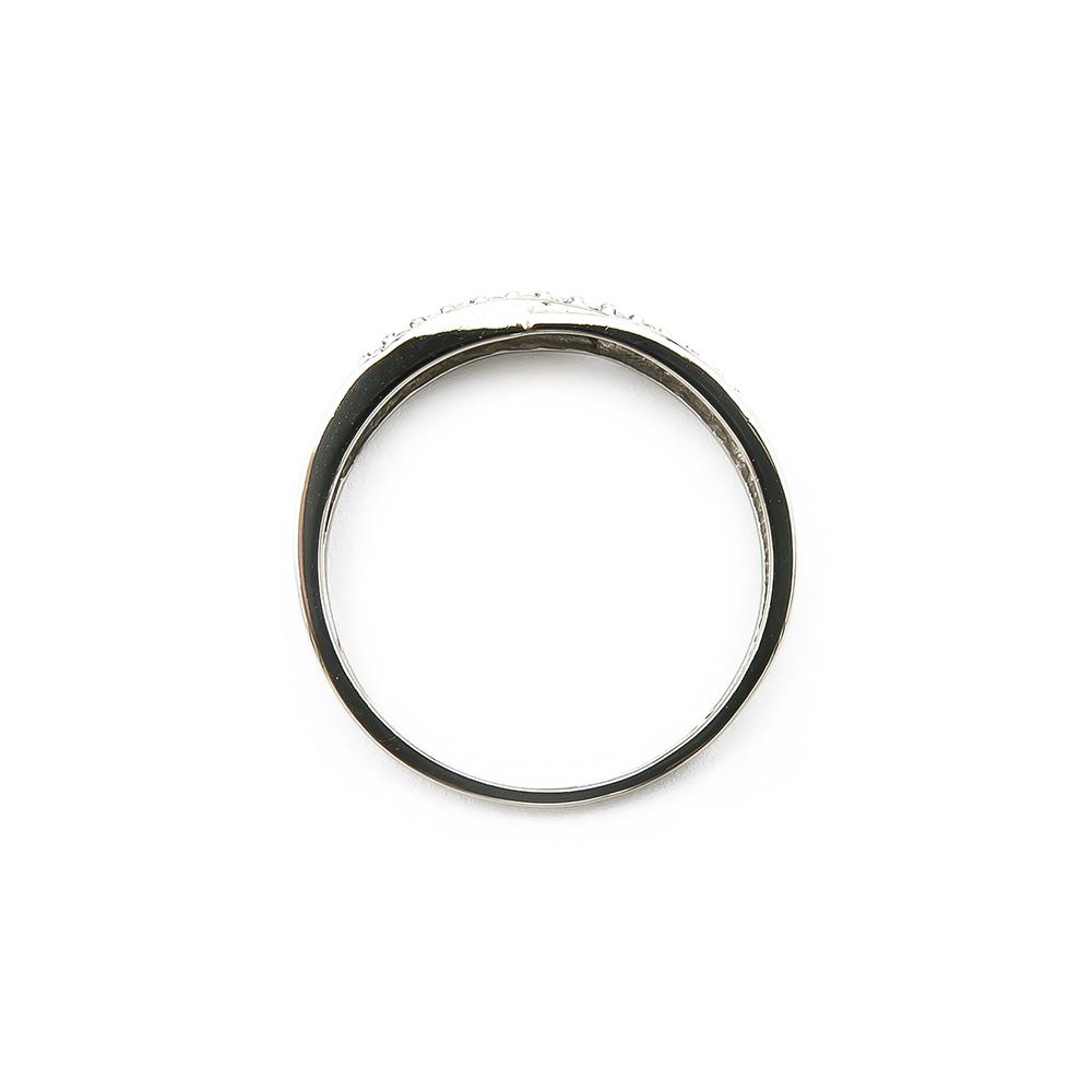 Valkokultainen timanttisormus 0.065ct 16,0mm #2