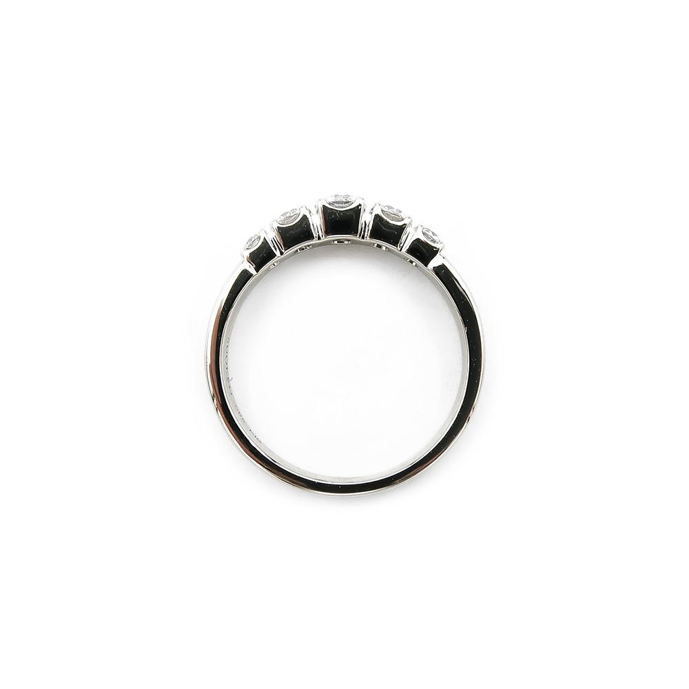 Valkokultainen timanttisormus 0.50ct 16,25mm, laboratoriotimantti #2