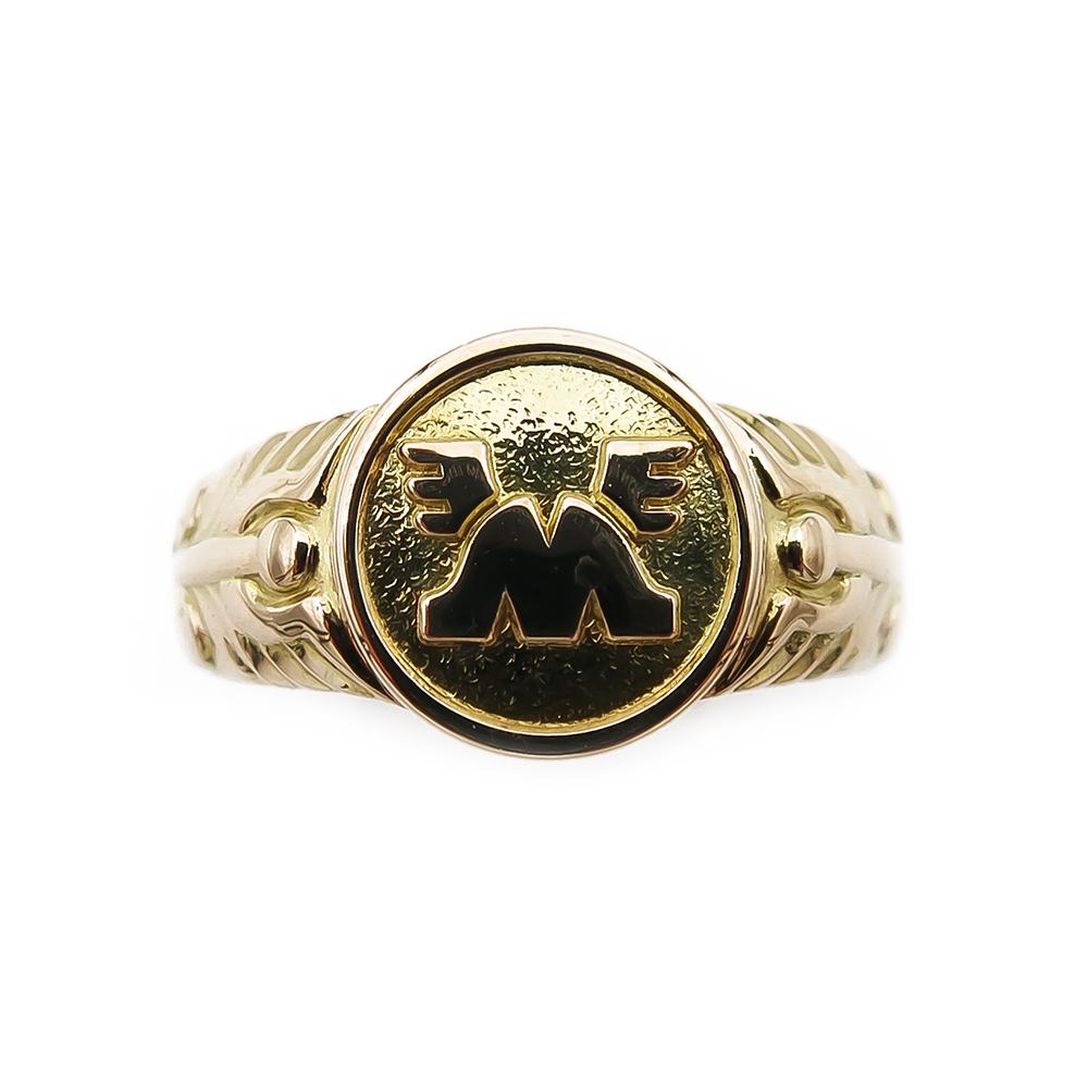 Kultainen ammattisormus 16,5mm, merkonomi #1