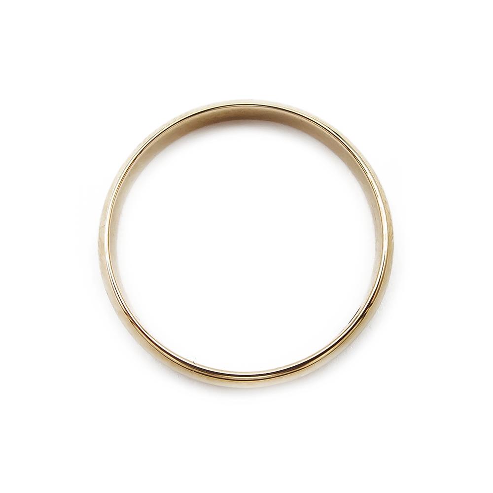 Kultainen sormus 2.8mm 18,0mm, puolipyöreä #2