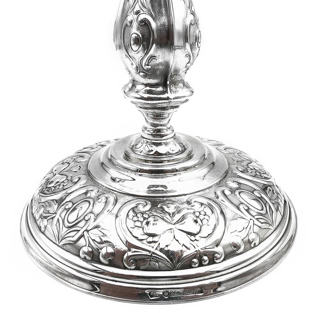 Kultakeskuksen kynttilänjalka 16cm v.-72 #1
