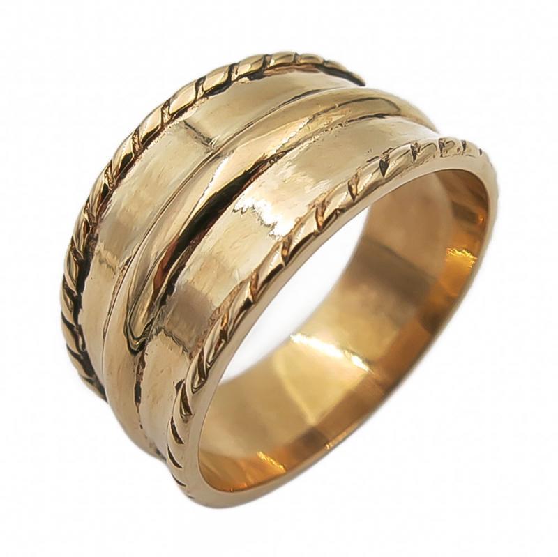 Karjaan sormus 18 mm pronssi Kalevala Koru #0