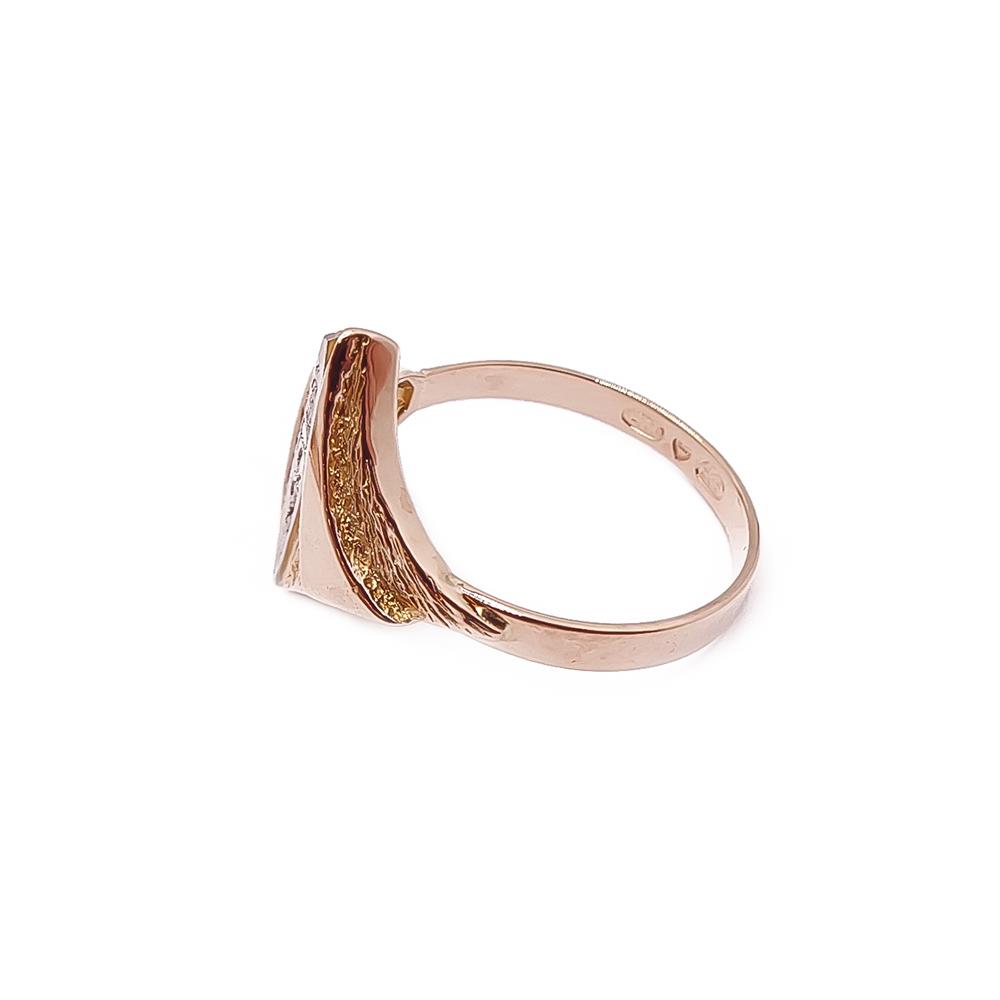 Kultainen tim.sormus 0,03ct 18- #3