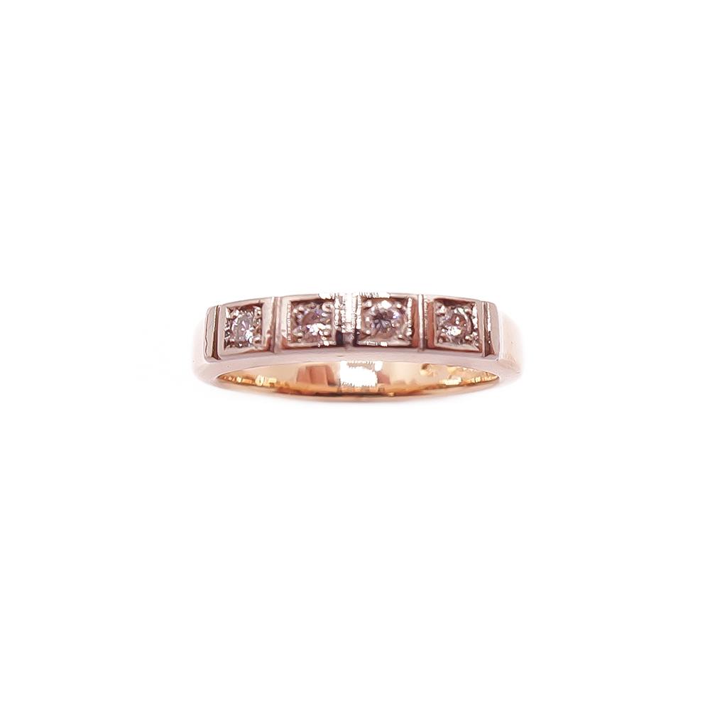 18k timanttisormus 0,2ct 17,5mm #1