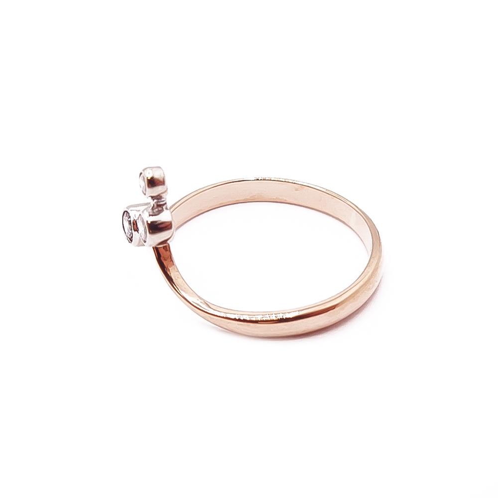 Kultainen tim.sormus 15+ 0,09ct #3