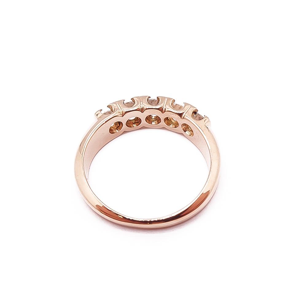Kultainen tim.rivisormus 0,5ct 16mm #2