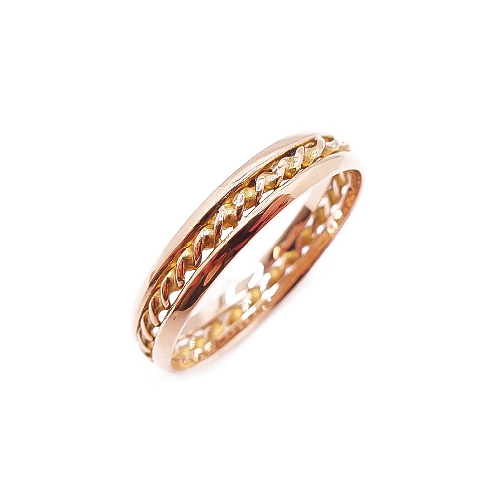 18k sormus kierteillä 19,5mm #0