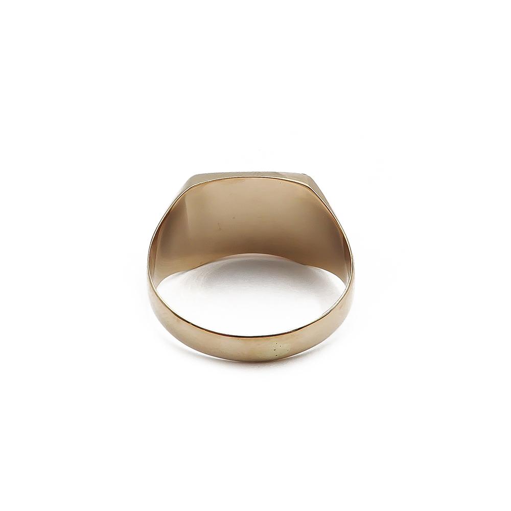 Kultainen kantasormus timantilla 0,005ct 20,5mm #1