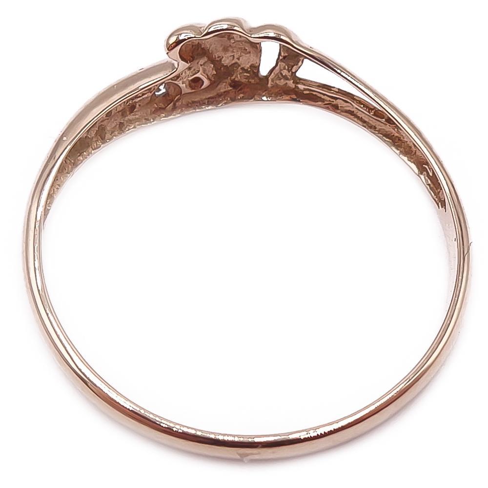 Kultainen timanttisormus 19mm 0,005ct #2