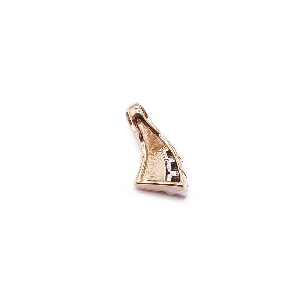 Kultainen timanttiriipus 0,09ct #2