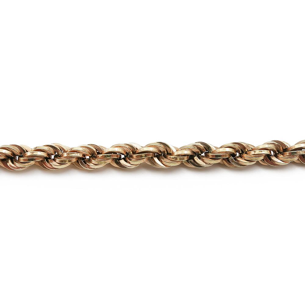 Kultainen cordell ranneketju 19cm lev.4,5mm #1