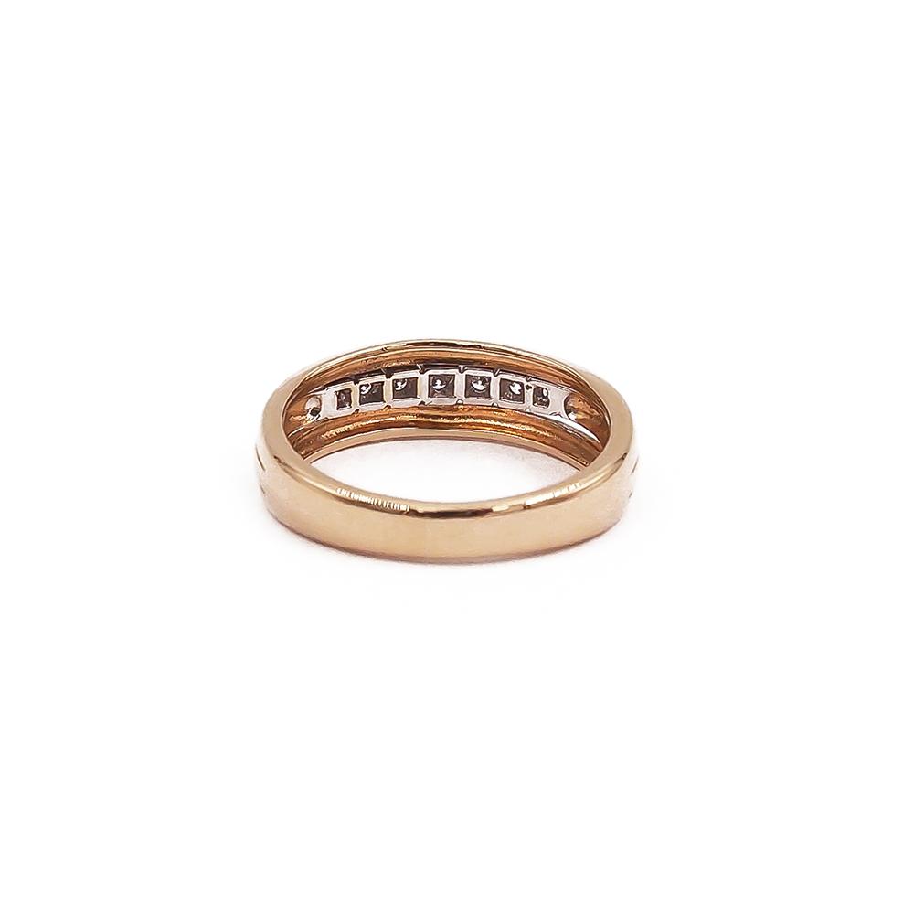 Kultainen timanttirivisormus 7kpl yht. 0.21ct 17,5 Maija Ojakoski #3