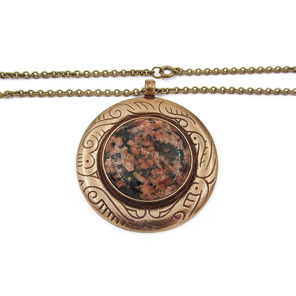 Kalevala Koru kiviriipus 1616 40cm, pronssi #0
