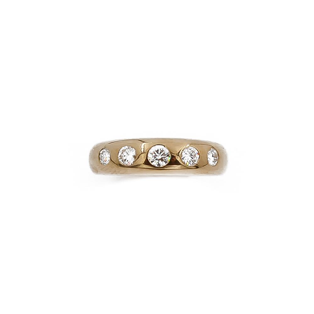 Kultainen Timanttisormus 0,26ct #1