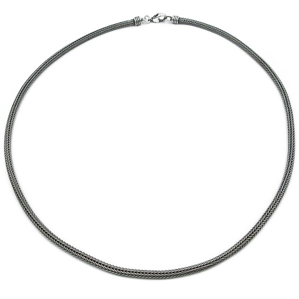 Kalevala Koru hopeinen verkkoketju 50cm #0