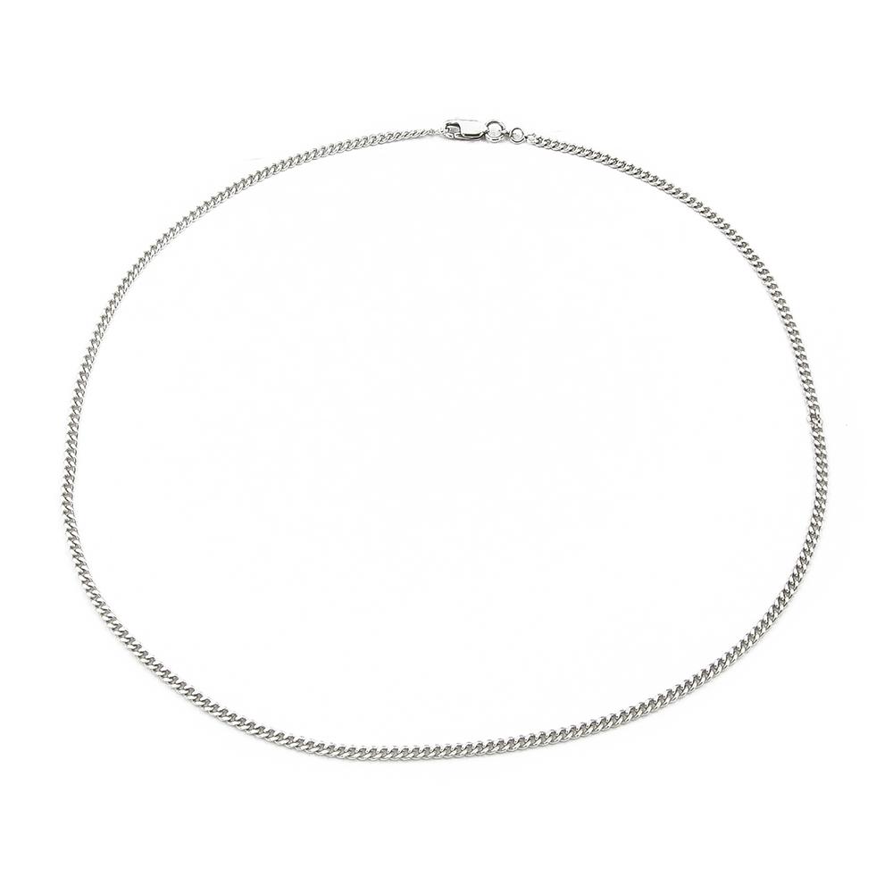 Panssari hopeaketju 50cm lev.3mm #0