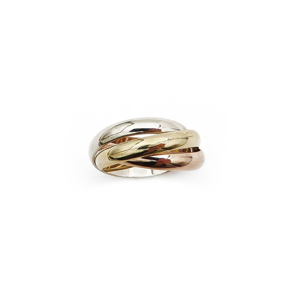 18K les Must de Cartier Trinity-sormus 17,5mm #1
