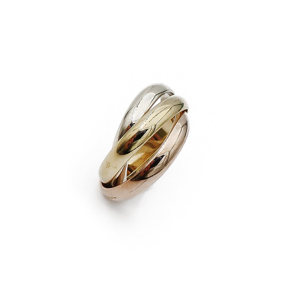 18K les Must de Cartier Trinity-sormus 17,5mm #0