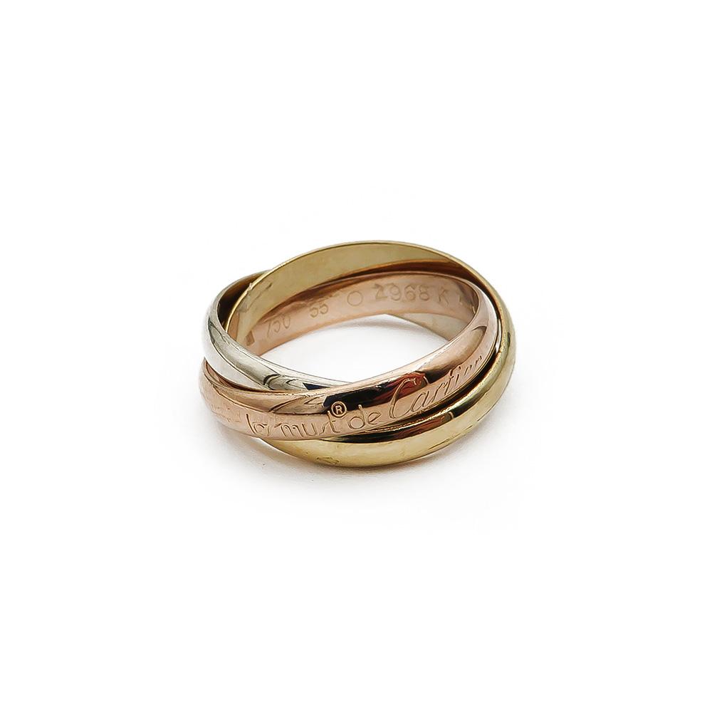 18K les Must de Cartier Trinity-sormus 17,5mm #2