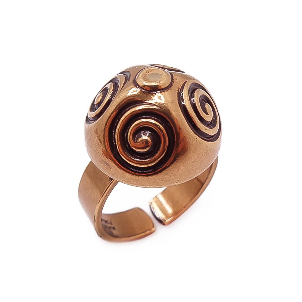 Kalevala korun Spiralipallo sormus 18,5mm #0