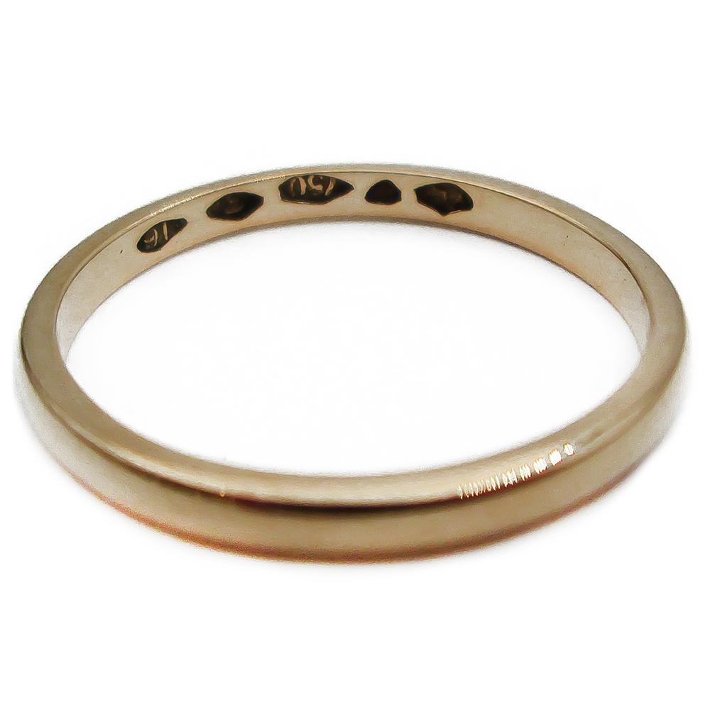 18k kihlasormus 16,75mm v.-48 #2