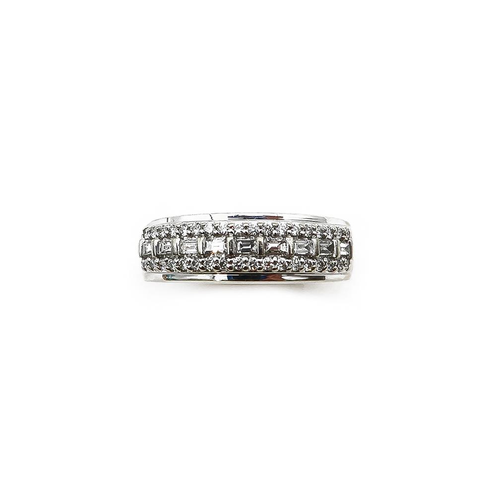 Kultainen timanttisormus 18+mm 0,36ct #1