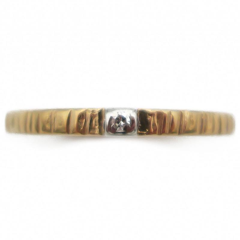 18k Lapponia Björn W. tim.sormus 0,01ct 17mm v.-73 #1