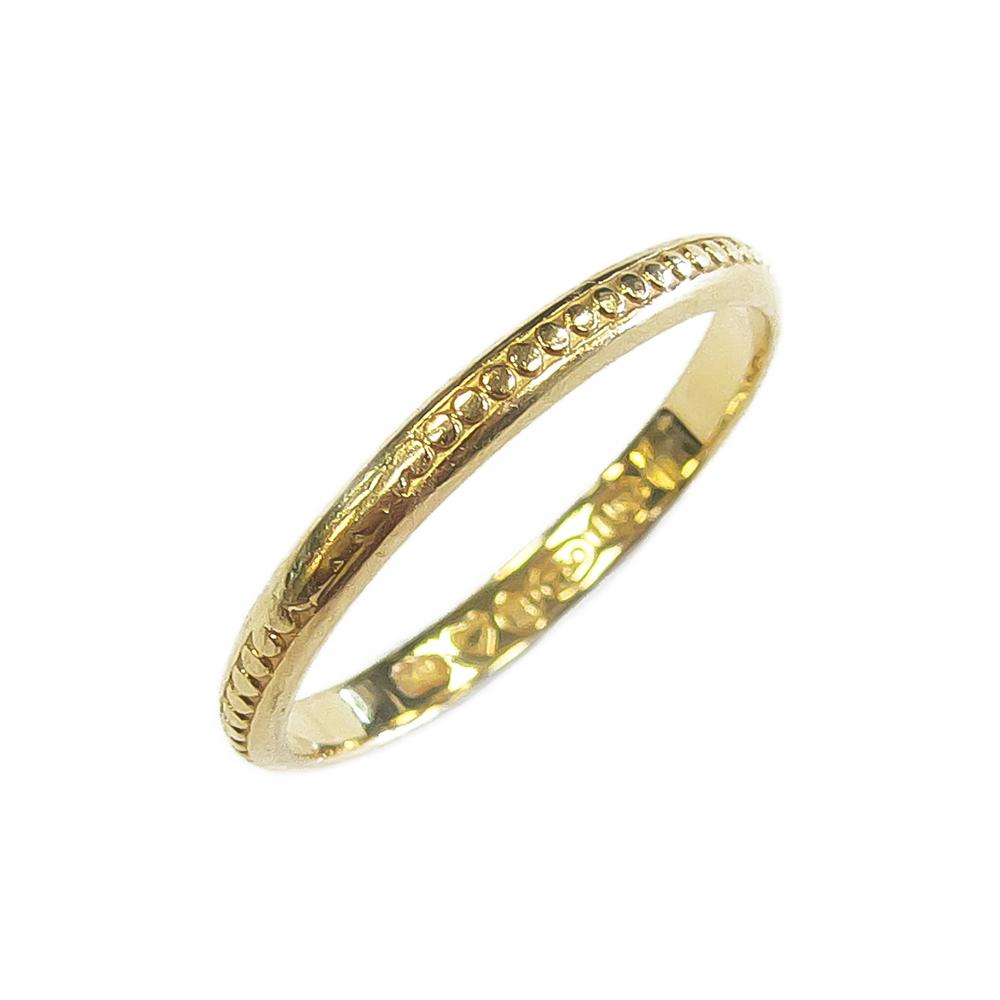 18k Kalevala Uskelan kapea sormus 18,25mm v2004 #0