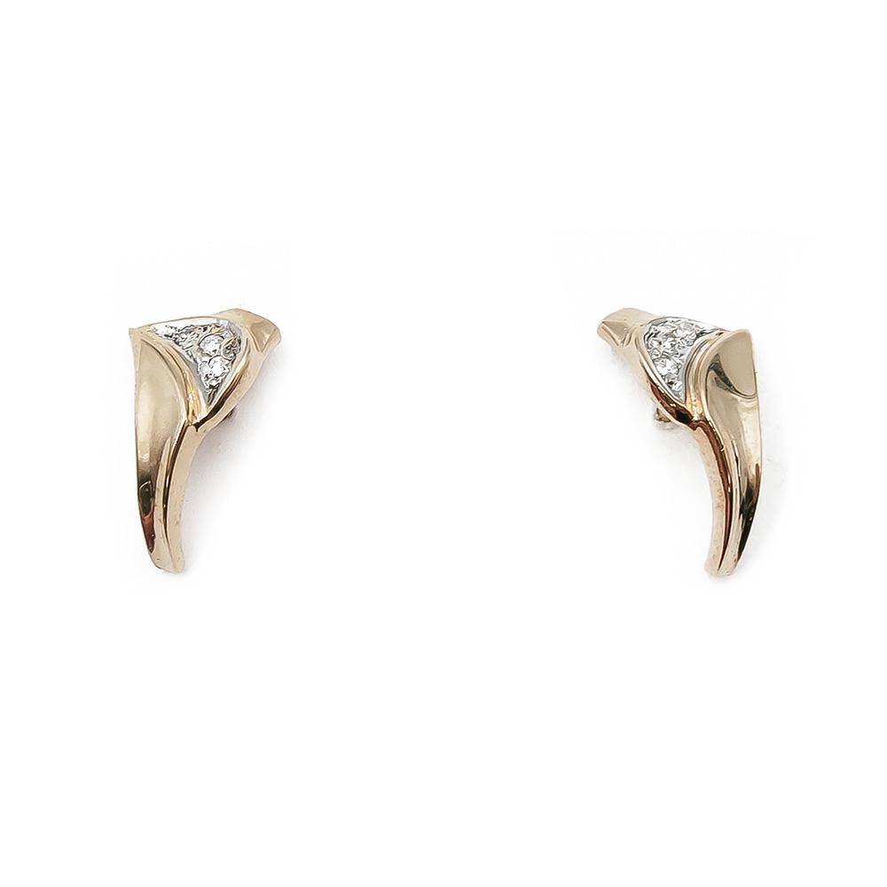 Timantti korvakorut 6x0,005ct #0